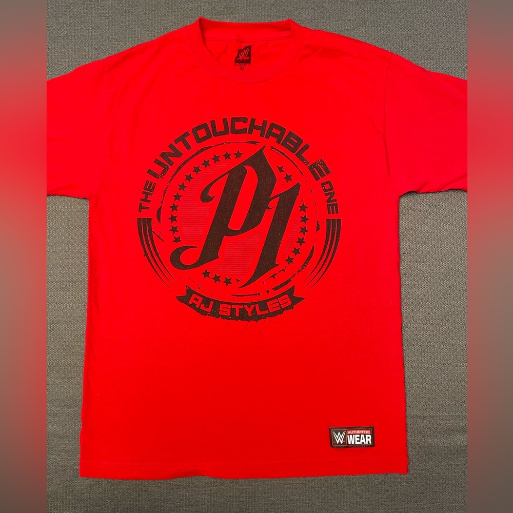 The untouchable one, AJ Styles t shirt.